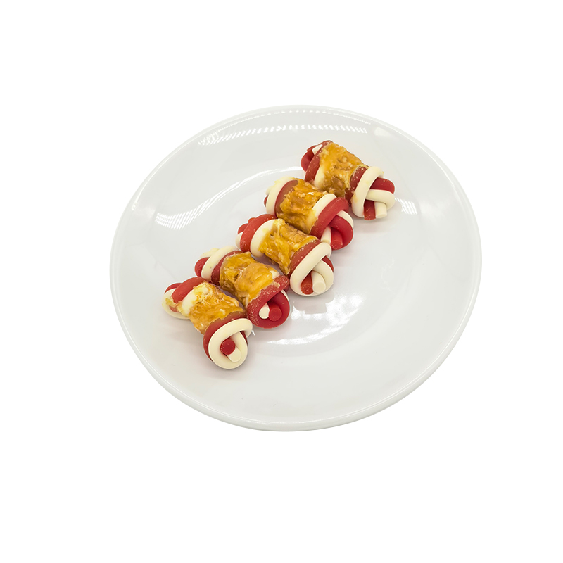 2.5-3 Inches Five Flavors Of Bone-Wrapped Chicken Tooth-Cleaning Dog Snacks