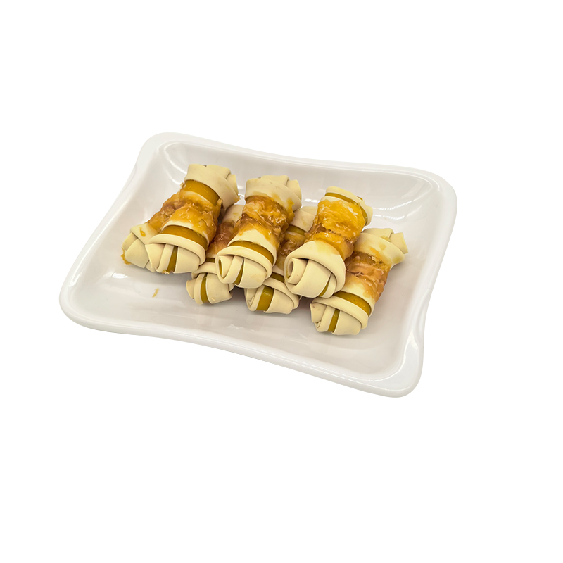 Organic Protein Wrapped Chicken Dog Treats 4'