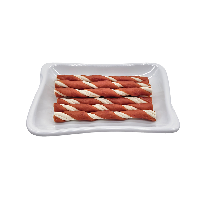 Duck-Wrapped Collagen Twisted Chew Sticks