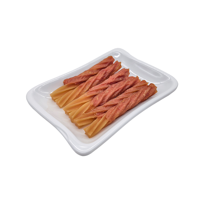 Star-Shaped Single-Color Rolled Stick with Duck Paste