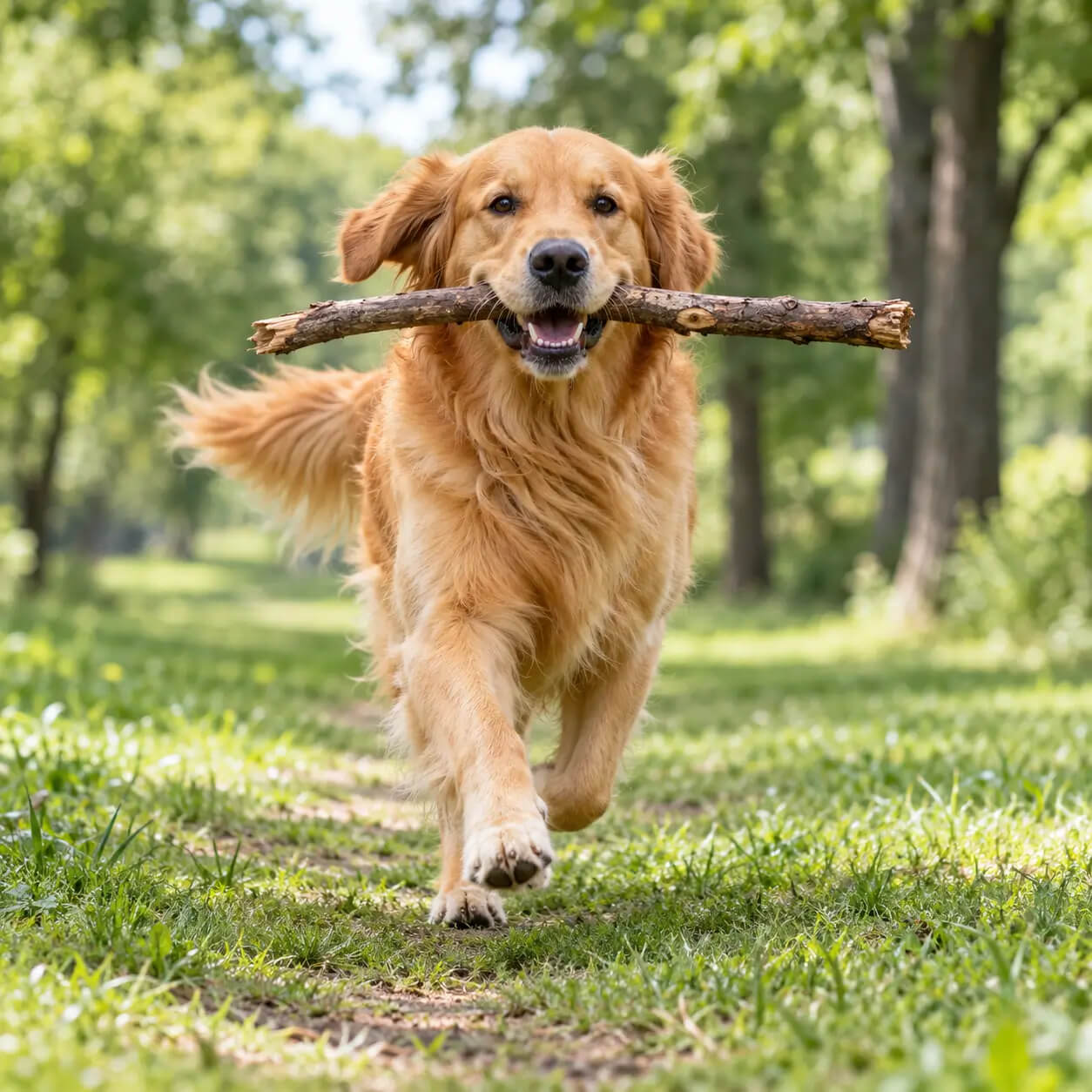 Is it OK for a dog to chew on sticks